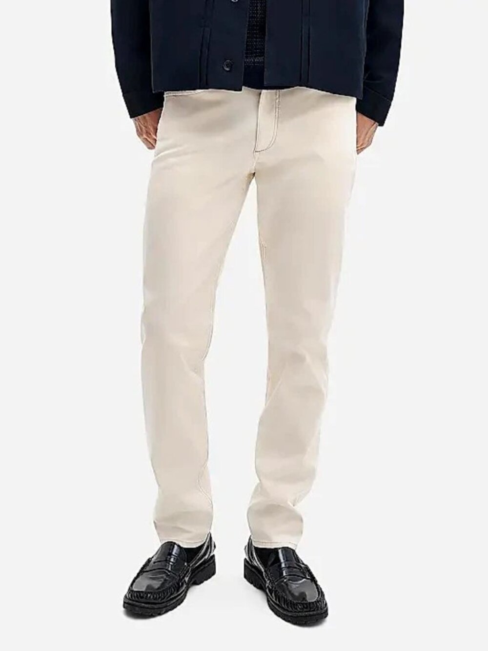Rag & Bone Mens Jeans Size 30 x 32 Fit 2 Slim Ecru RB Airflex Stretch New